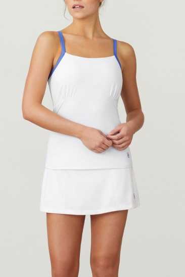 Fila Femme Colorful Play Cami Tank Wht/Ampb/Grna Fila France GVK-289173